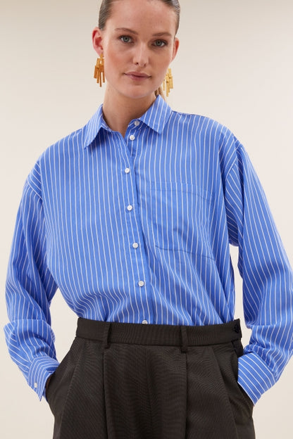 LISE STRIPE BLOUSE