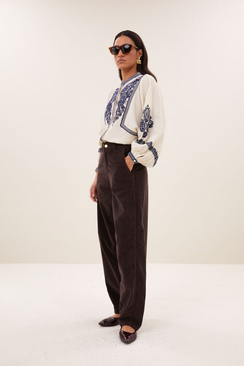 SENNE EMBROIDERY BLOUSE