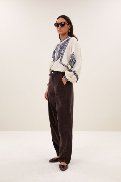 SENNE EMBROIDERY BLOUSE