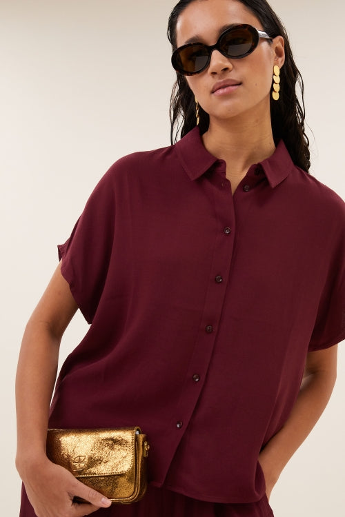 BARLEY VISCOSE BLOUSE