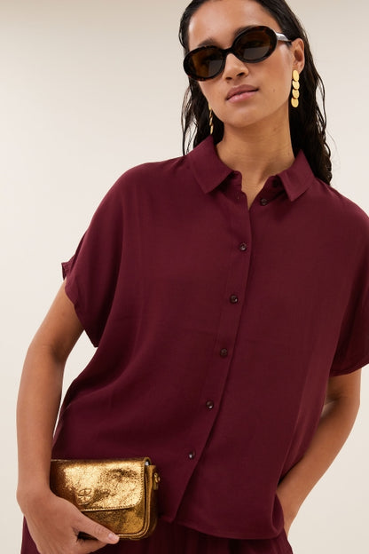 BARLEY VISCOSE BLOUSE