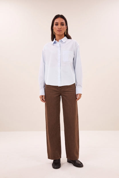 LISE CHAMBRAY BLOUSE