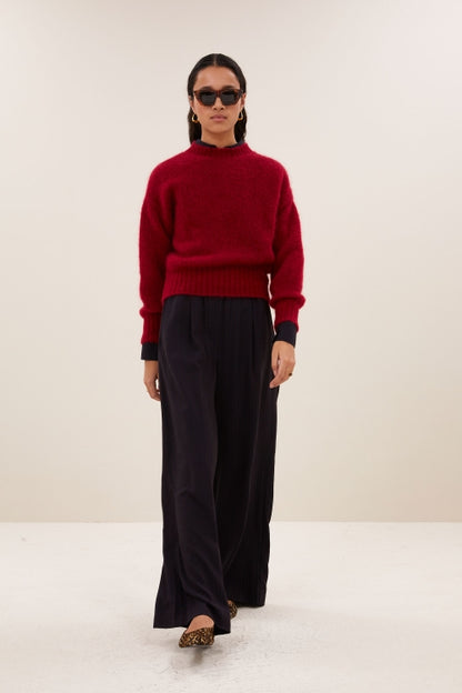 BENJI WIDE STRIPE PANTS