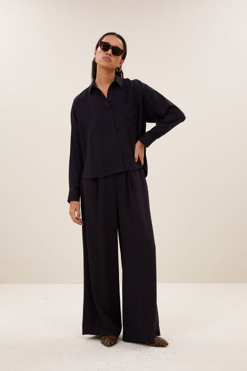 BENJI WIDE STRIPE PANTS