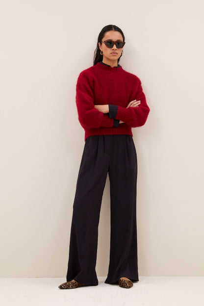 BENJI WIDE STRIPE PANTS
