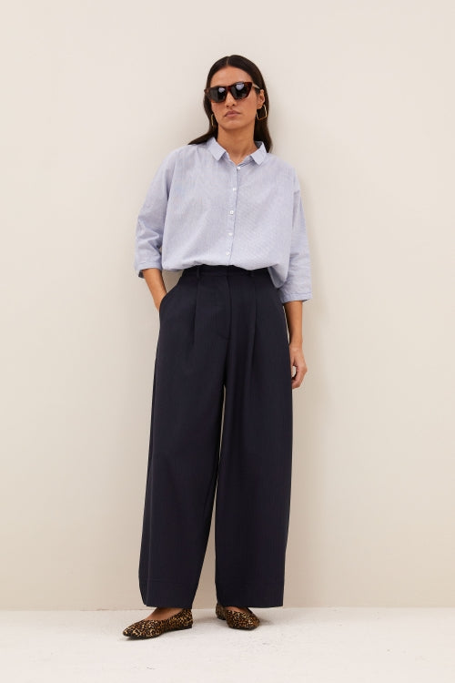 FRIDA COPPER STIPE PANTS