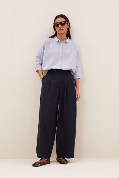 FRIDA COPPER STIPE PANTS
