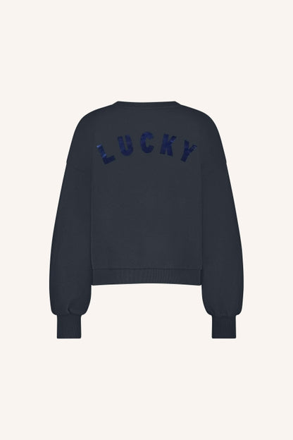 BIBI LUCKY CURVE SWEATER MIDNIGHT