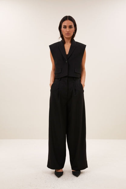BOBI HERRINGBONE GILET
