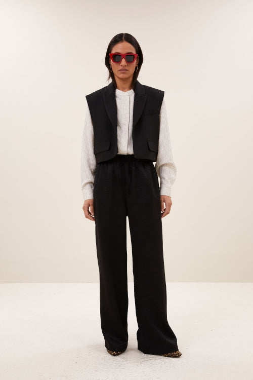 BOBI HERRINGBONE GILET