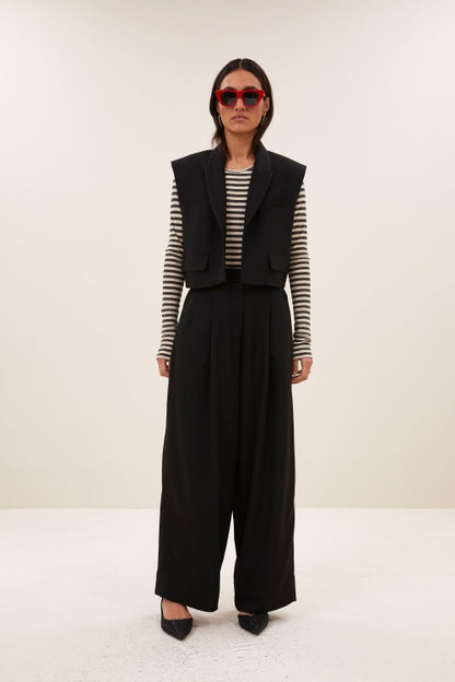 BOBI HERRINGBONE GILET