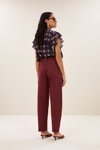 BEGUM WINE JEANS