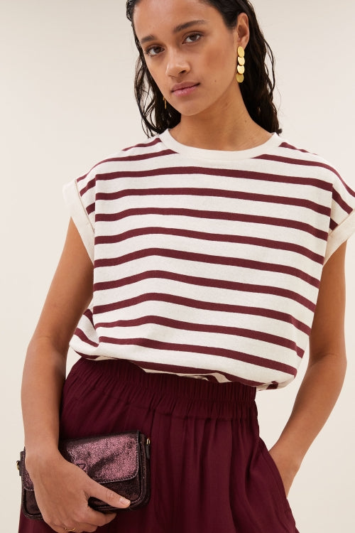 TOBI STRIPE TOP