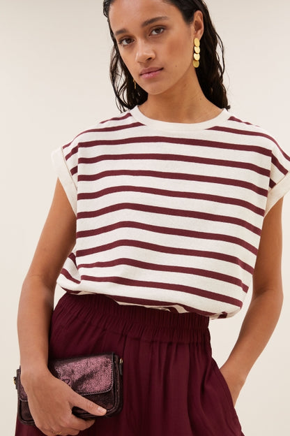 TOBI STRIPE TOP