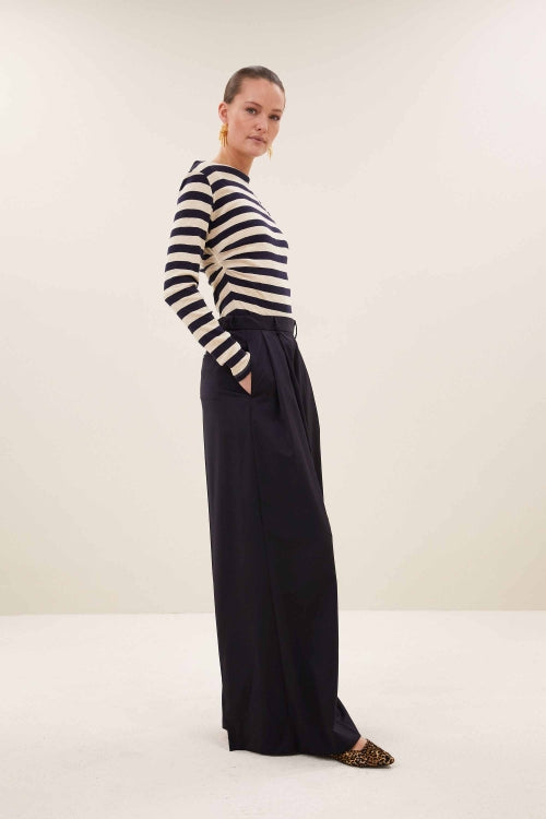 LEYA BIG STRIPE TOP