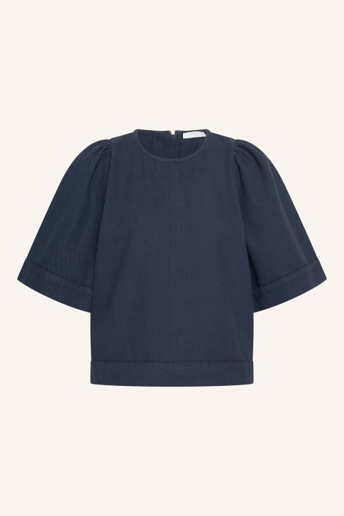 OLIVIA TWILL BLOUSE