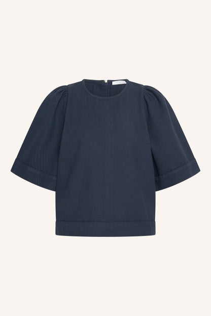 OLIVIA TWILL BLOUSE