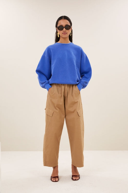 LILI LUCKY SWEATER - AZUL