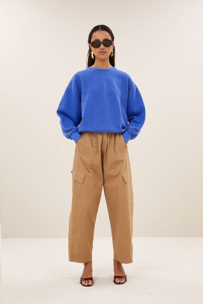 LILI LUCKY SWEATER - AZUL