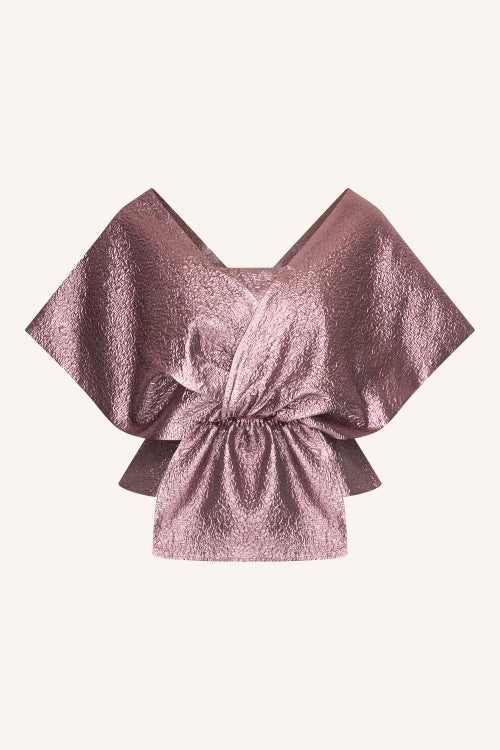 SIMONE METALLIC TOP