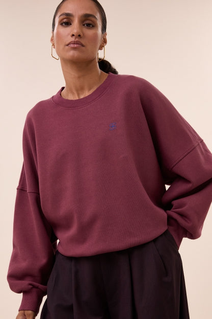MALYN LOGO SWEATER