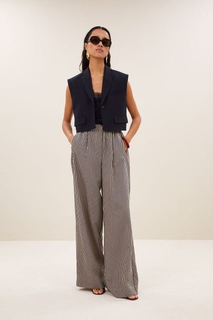 BOBI PINSTRIPE GILET