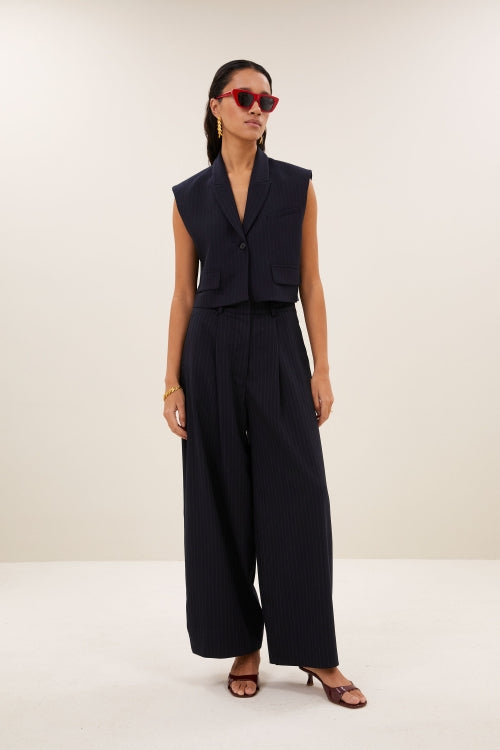 BOBI PINSTRIPE GILET