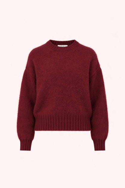 SONNY PULLOVER - WINE ROSE