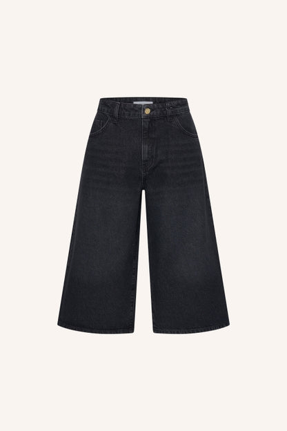 NOHO LONG DENIM SHORTS