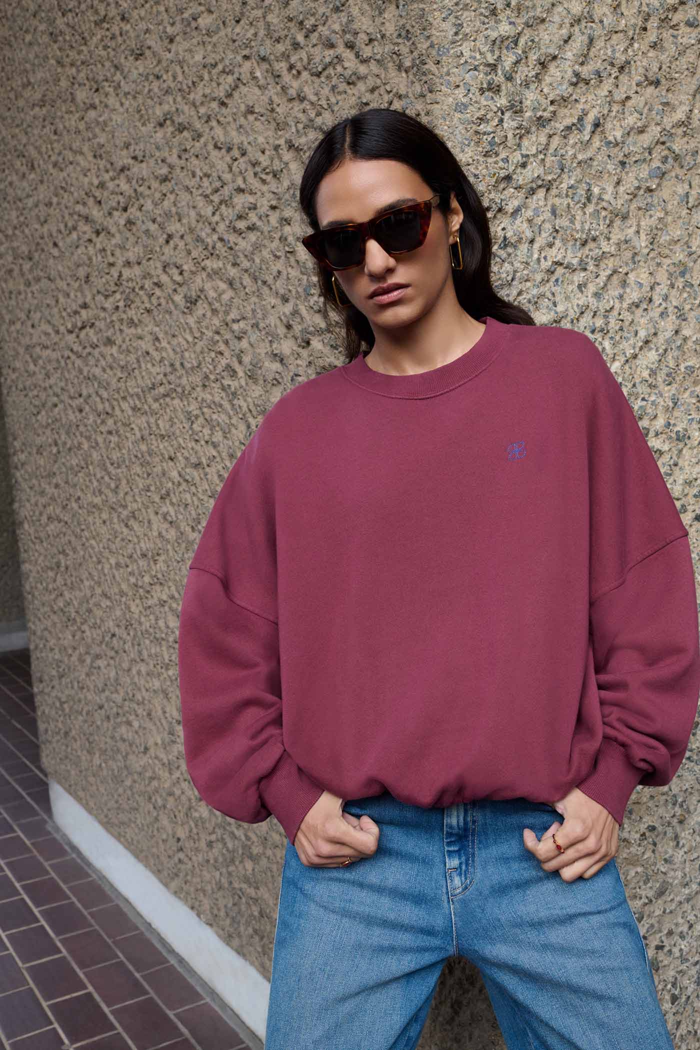 MALYN LOGO SWEATER