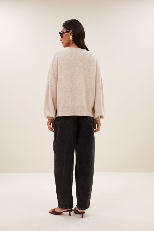 SAMMIE ROUND NECK PULLOVER