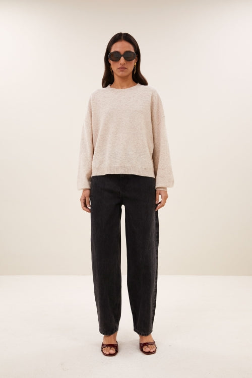 SAMMIE ROUND NECK PULLOVER