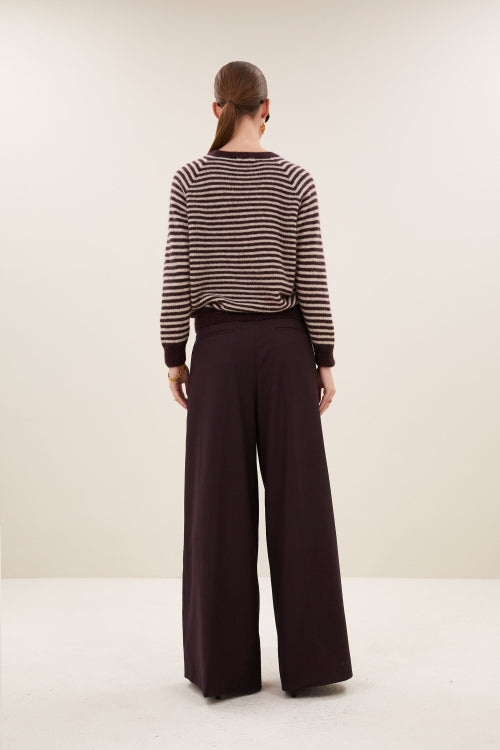 SALLY STRIPE PULLOVER