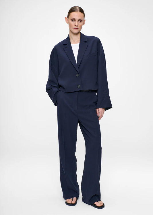 JAPANESE CRÊPE BLOUSON JACKET