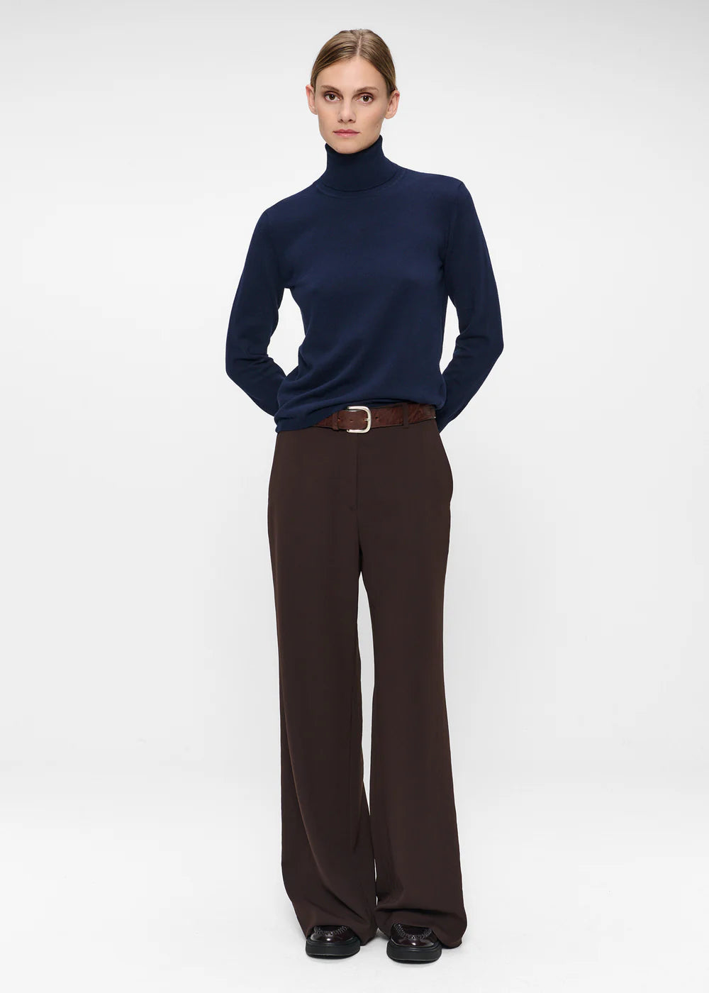 JAPANESE CREPE MICKY WIDE LEG