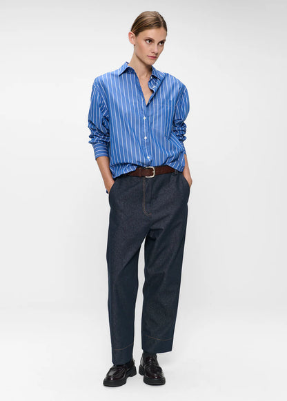 POPLIN STRIPE LONGSLEEVE SHIRT