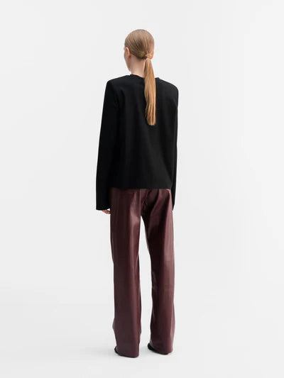 AINA PU LEATHER TROUSERS
