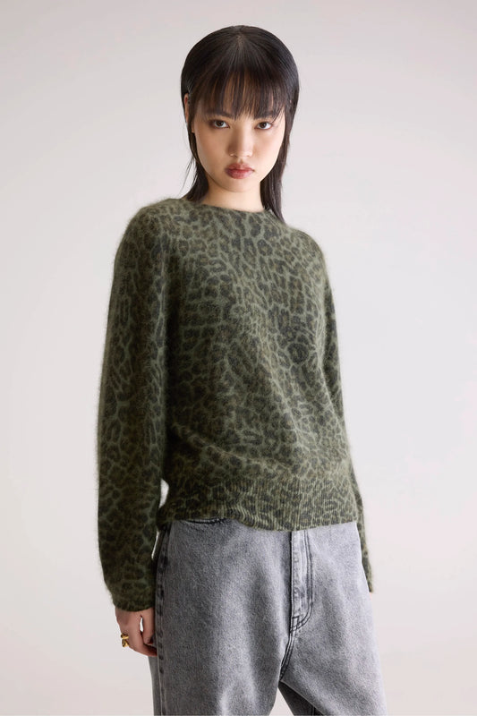 DIOAL LUIPAARDPRINT TRUI