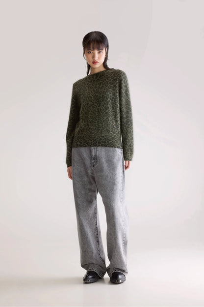 DIOAL LUIPAARDPRINT TRUI