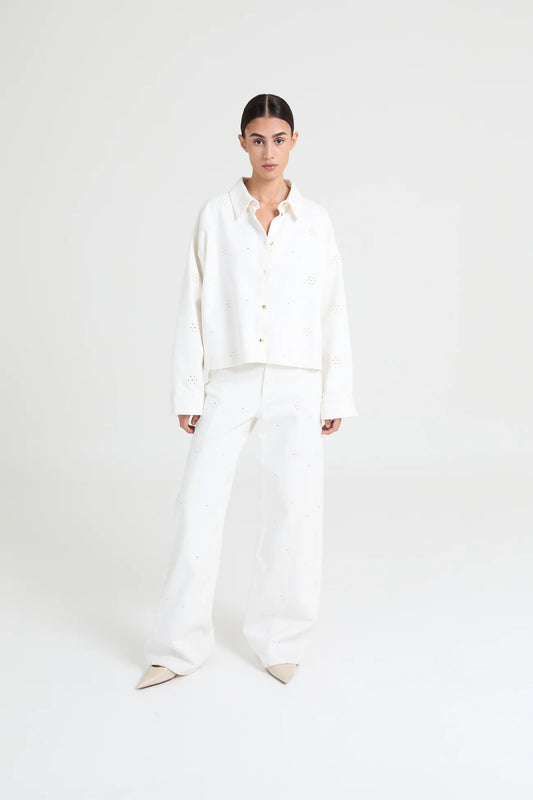 JOEY EMBROIDERY JEANS