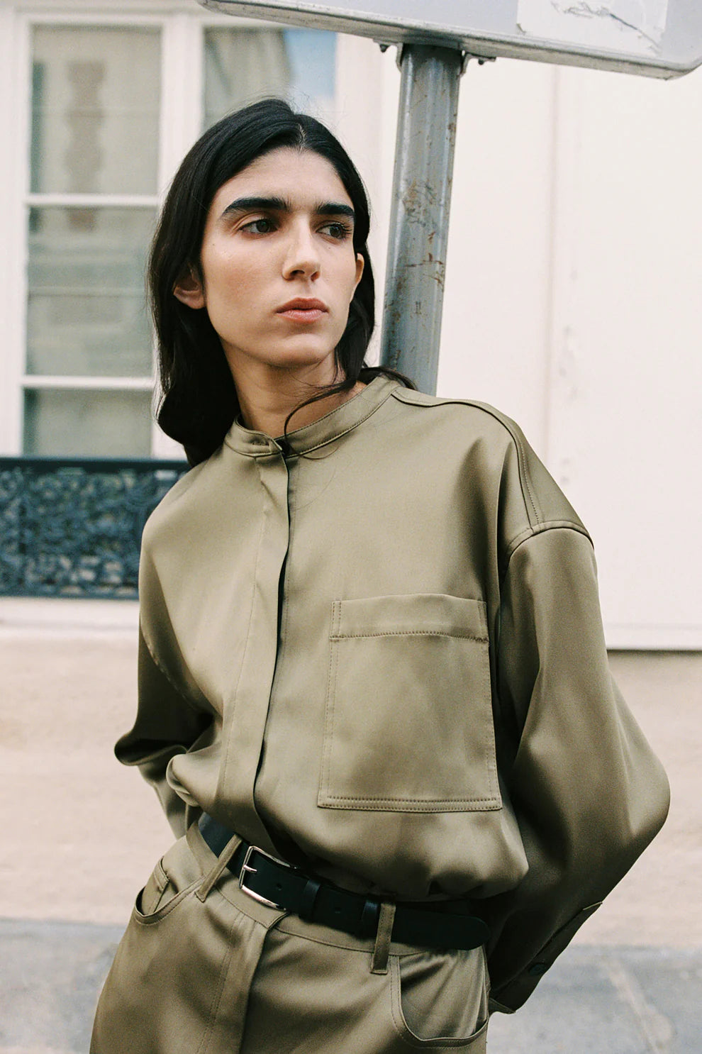 DENJAMIN DRESS OLIVE