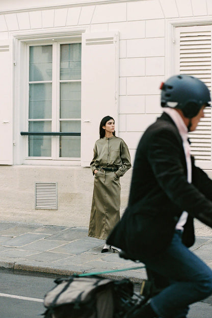 DENJAMIN DRESS OLIVE