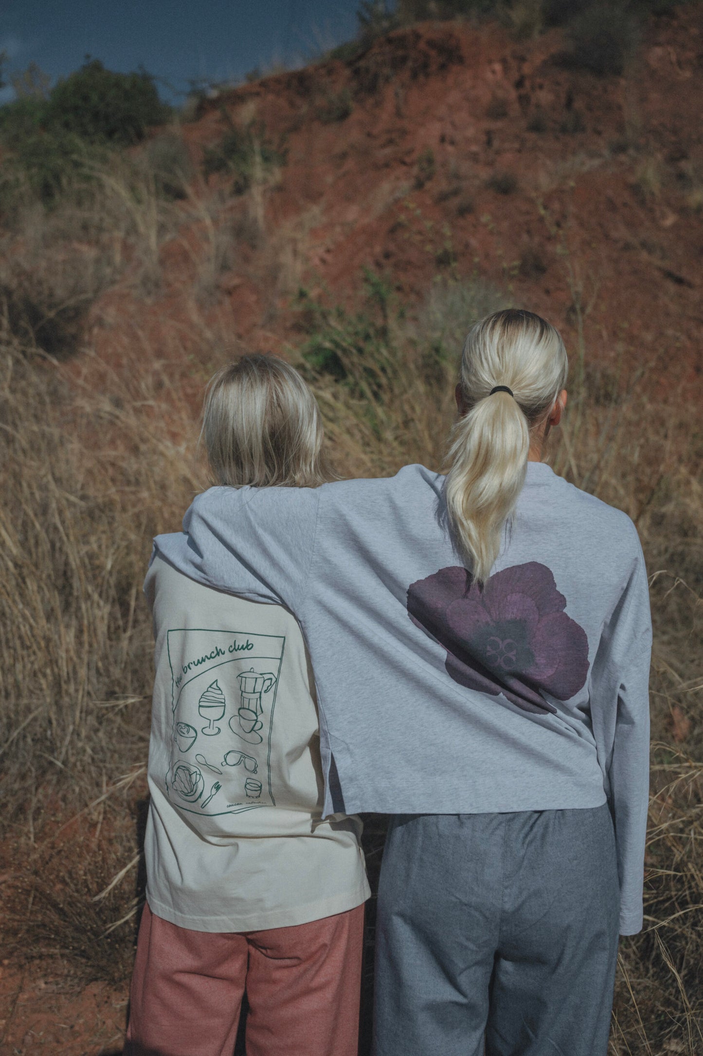 MIMOSA TEE PURPLE FLOWER