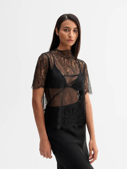 EDINA LACE TEE
