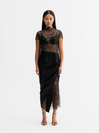 HALEY LACE SKIRT