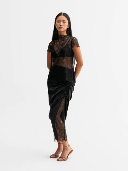 HALEY LACE SKIRT