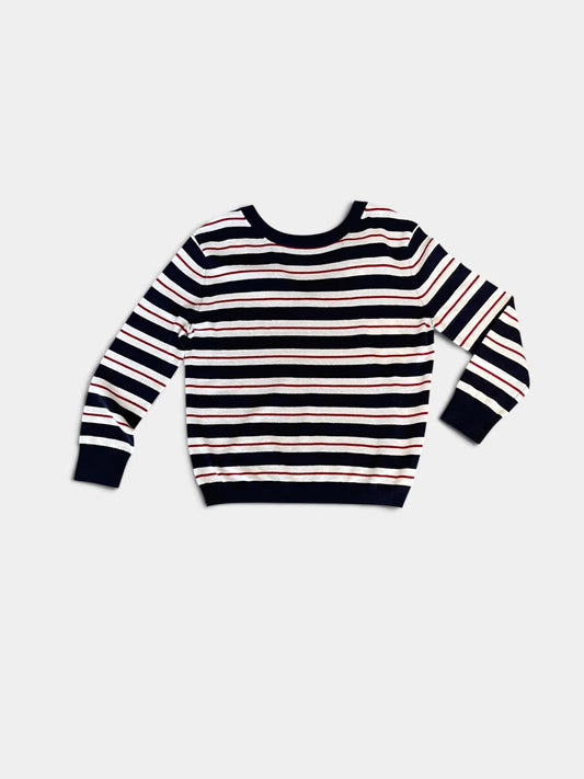 KADE PULLOVER - NAVY STRIPES
