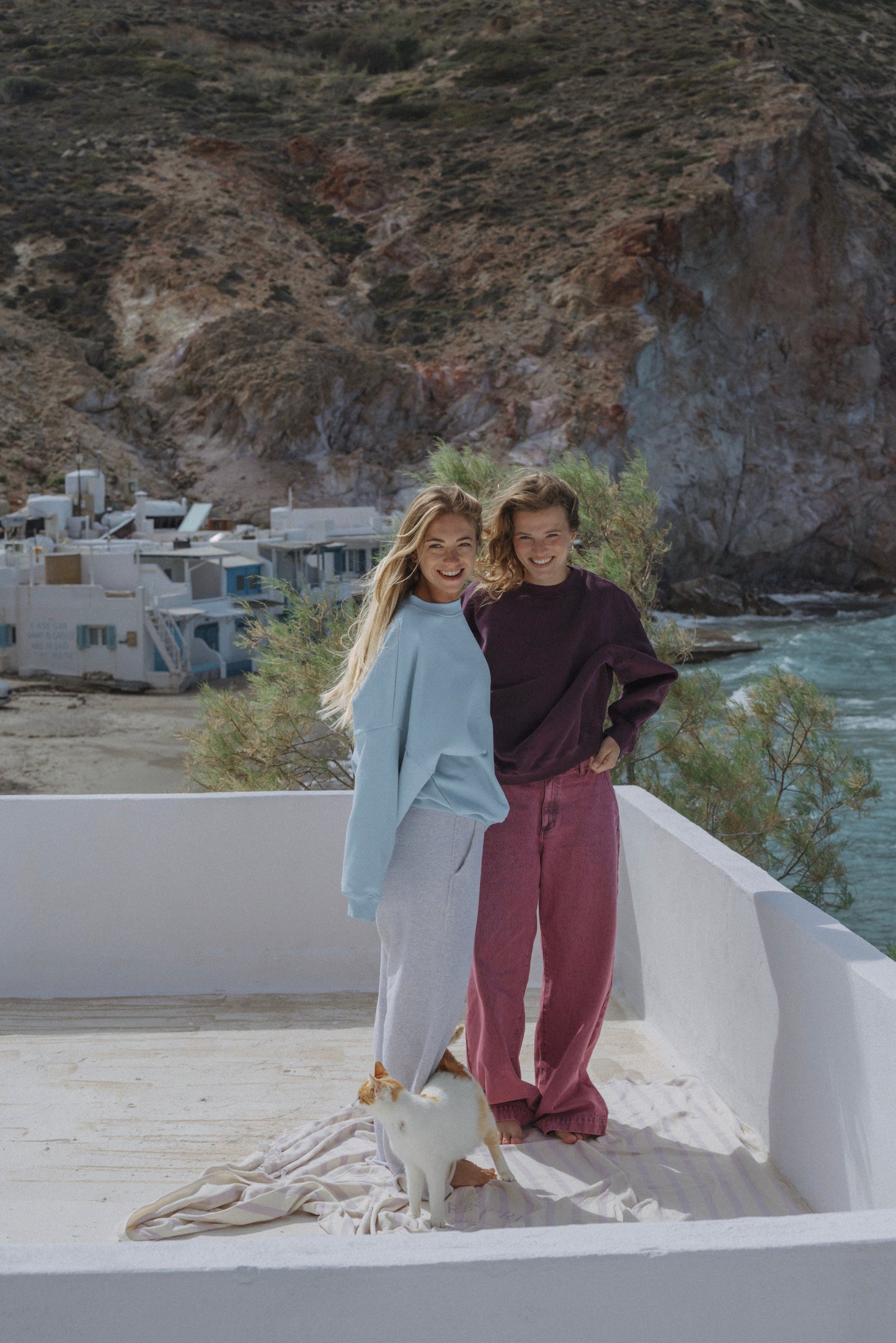 JOSEPH SWEATER AUBERGINE