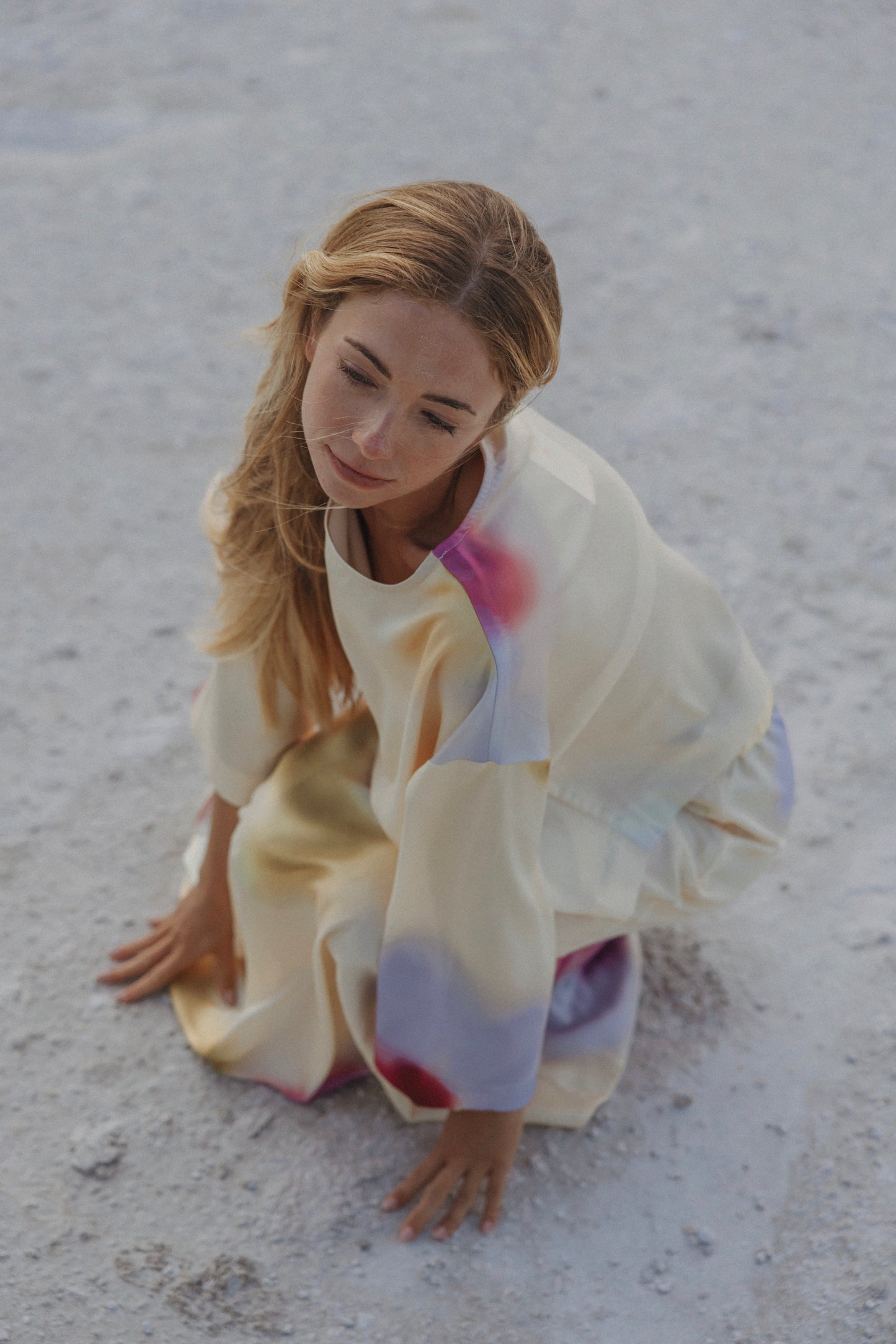 SUNSHINE SKIRT YELLOW DIGITAL PRINT