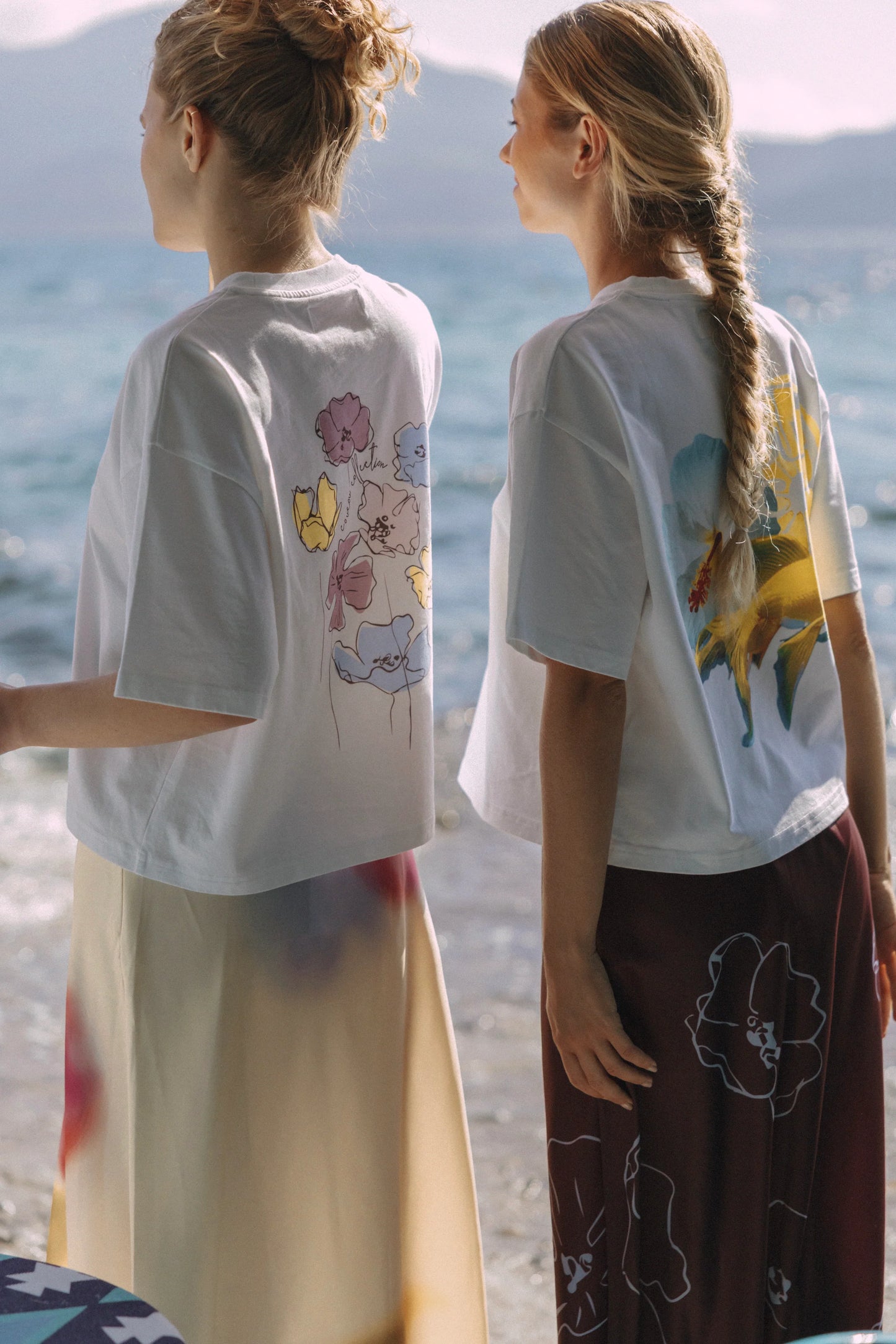 FLORE TEE PASTEL FLOWERS